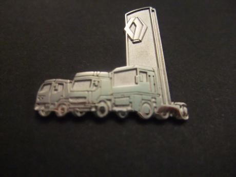 Renault vrachtwagens-trucks met logo zilverkleurig